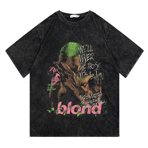 长袖同款短袖嘻哈T恤FrankOcean