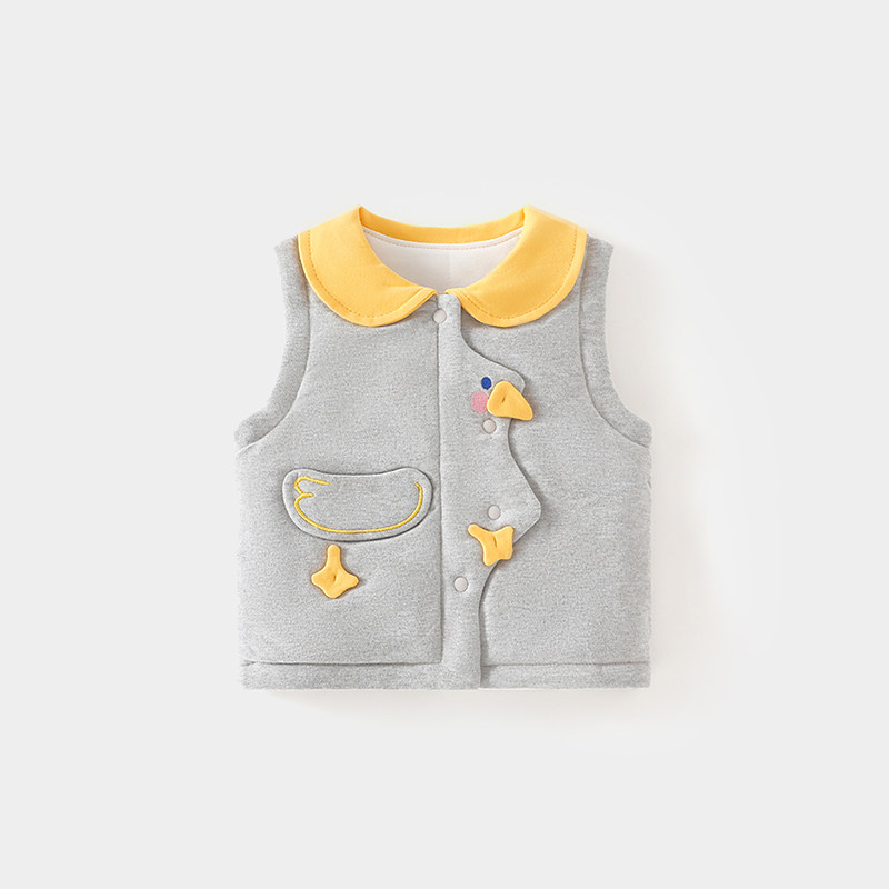 宝宝夹棉小马甲100g棉护肚背心秋冬季E儿童坎肩马夹翻领保暖上衣,童装/婴儿装/亲子装,马甲,淘宝优惠券,粉丝福利购,淘宝优惠卷