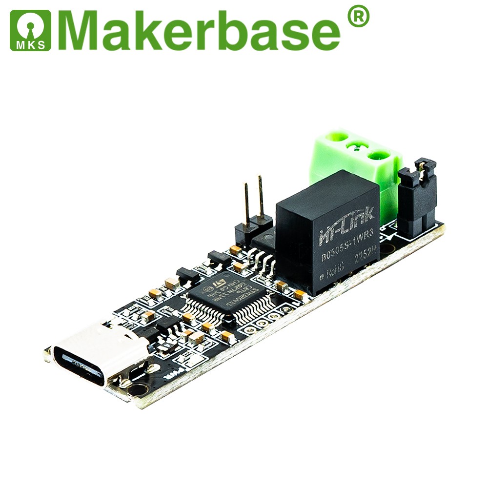 Makerbase CANable 2.0 CAN分析仪USB转CAN配接器 USBCAN 分析仪