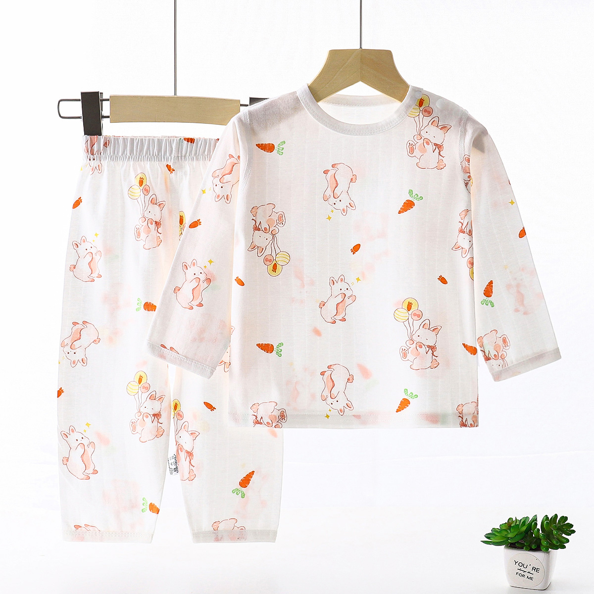 宝宝夏季纯棉家居服睡衣