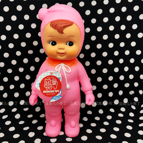 【豆腐儿小布丁】昭和软胶sofubi 恰米酱 昭和 中古 恰米酱娃娃