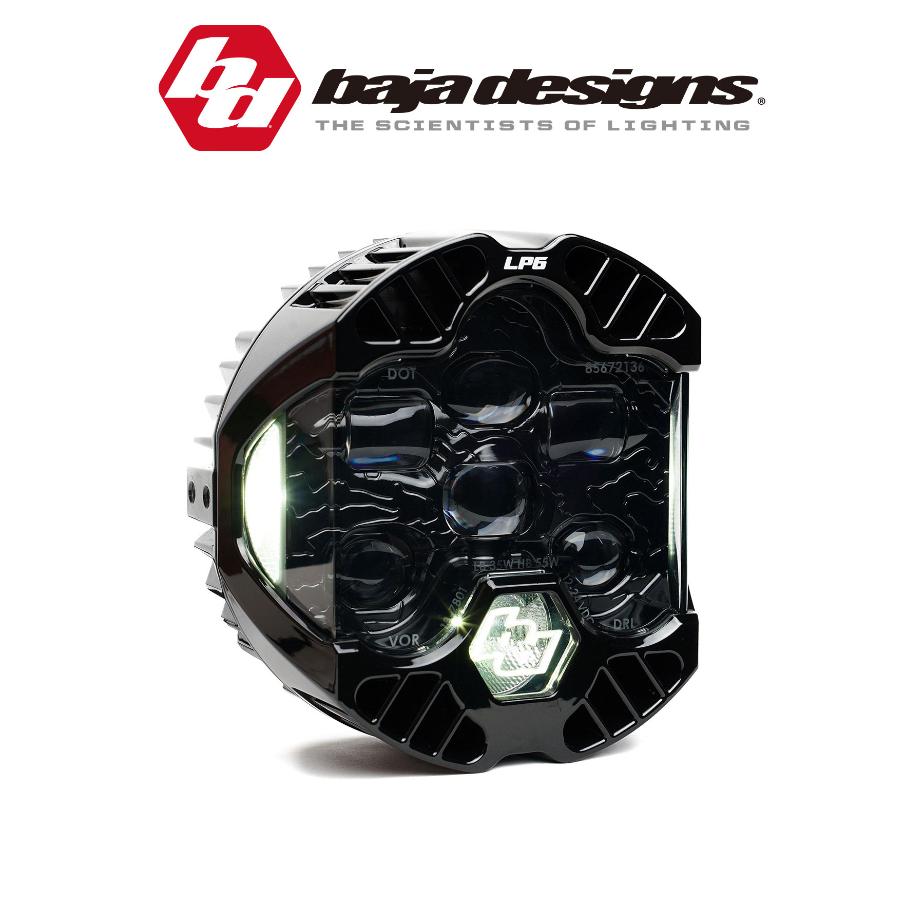 适用于越野车改装巴哈LP6射灯