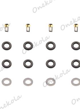 喷油嘴O型圈密封圈过滤网喷油器修理包适用现代起亚35310-37170