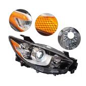 KR11 适用于马自达2013款 0K0A 0L0A 5低配卤素大灯KR11