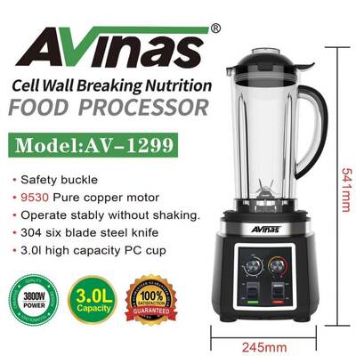 Avinas-12993LCUPBSFoodProcessor6PCS/CTN
