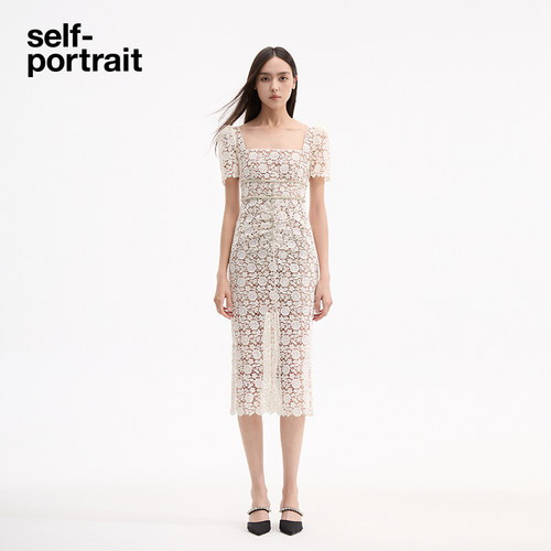 self-portrait连衣裙长裙