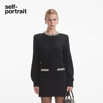 self-portrait针织外套