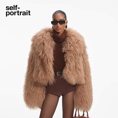 self-portrait羊剪绒皮草