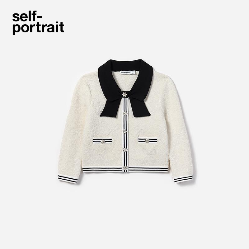 self-portrait针织外套开衫