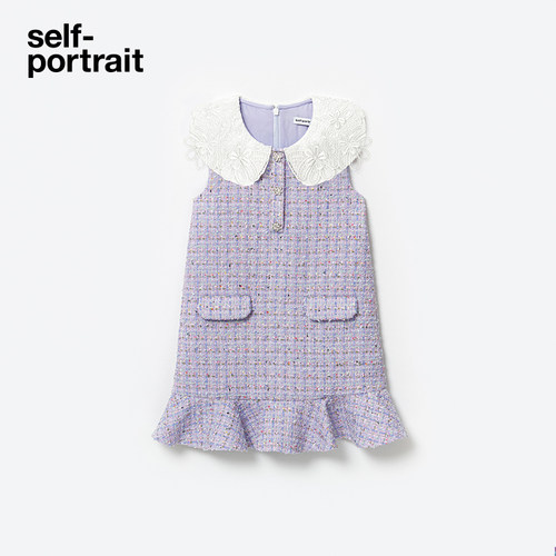 self-portraitA字连衣裙