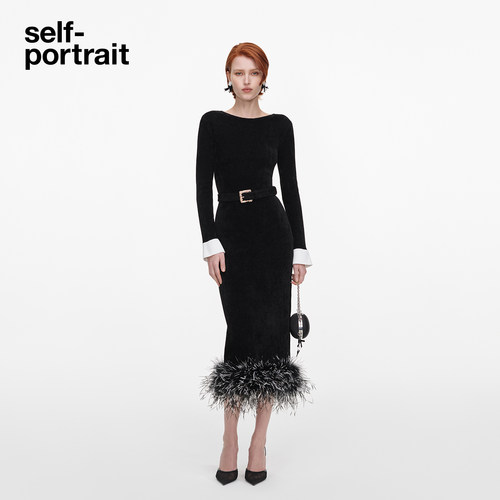 self-portrait设计感连衣裙