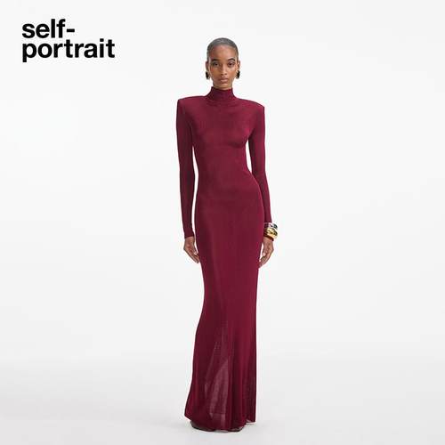 self-portrait修身打底连衣裙