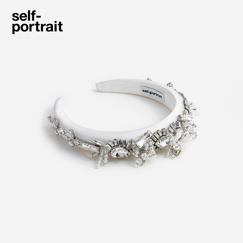 self-portrait流苏钻饰发箍