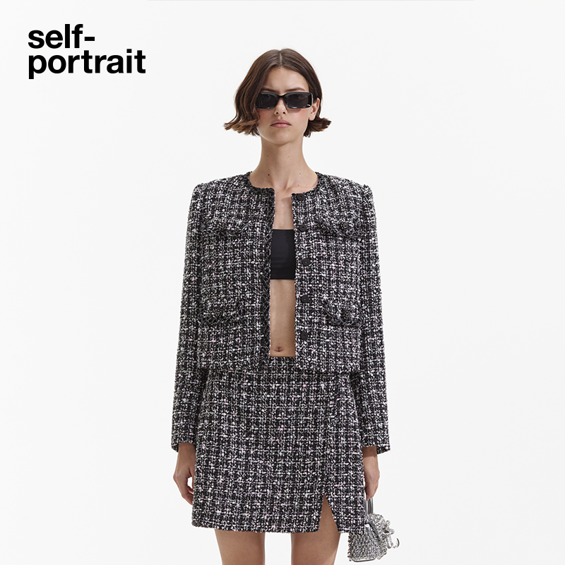 self-portrait小香风上衣外套