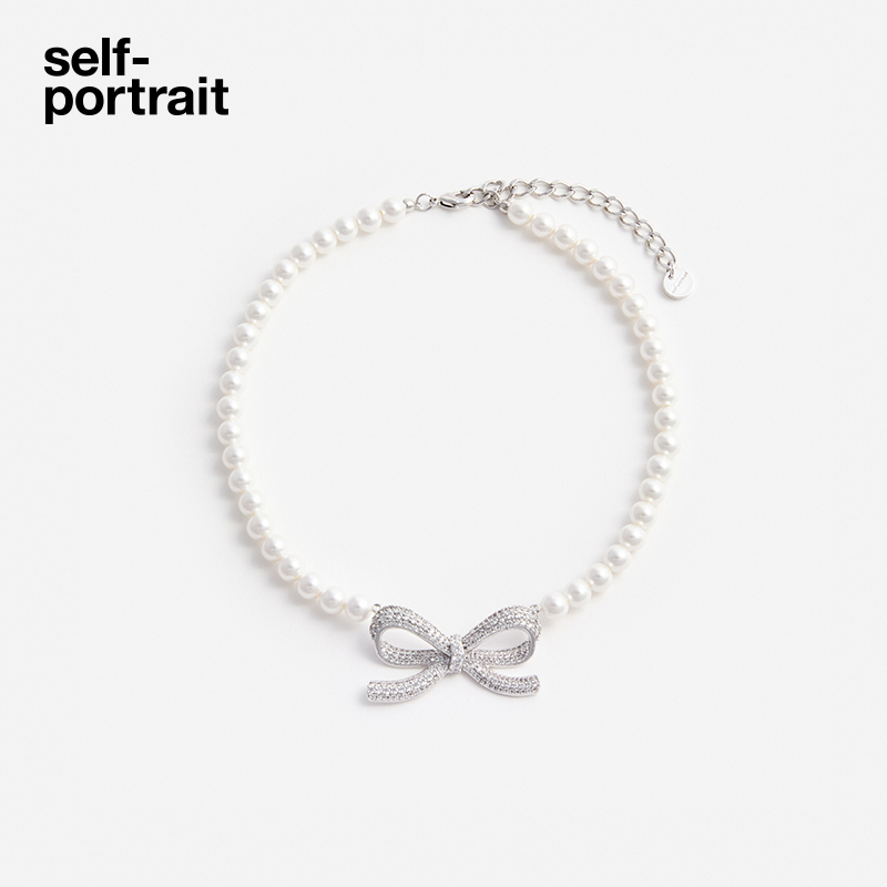 self-portrait锁骨项链