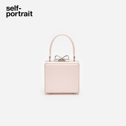 self-portrait甜美蝴蝶结小方包