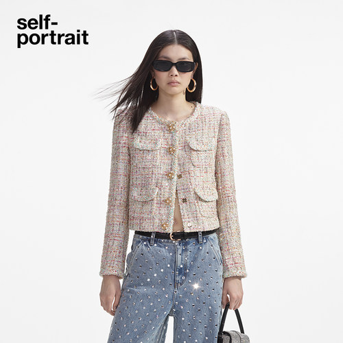 self-portrait小香风SP外套