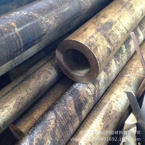 轴承轴套小口径厚壁锡青铜管qsn4-3工业耐磨锡青铜管锡青铜圆棒