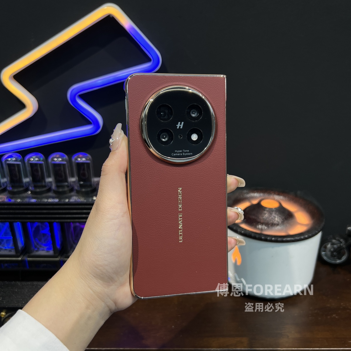 适用OPPOFindN5素皮超薄手机壳