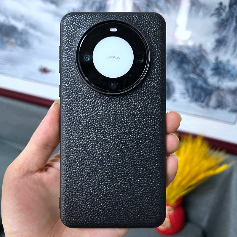 华为真皮商务高端保护壳