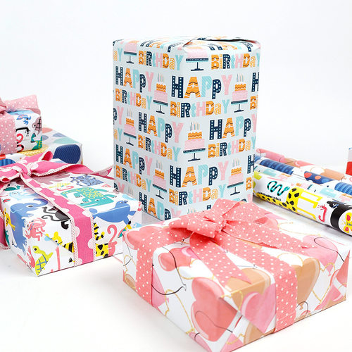 300*43cm Large Gift Wrapping Paper Roll 大尺寸生日礼物包装纸