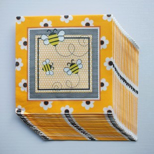 Bee Party Decorative Paper Napkins Decoupage 春夏蜜蜂餐巾纸