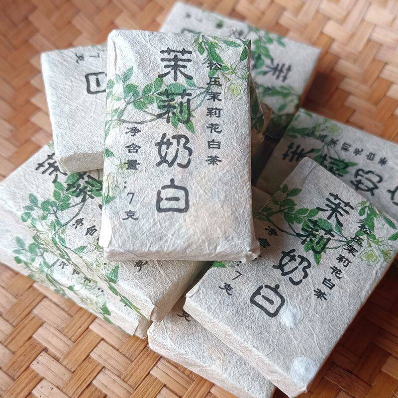 云南小方砖茉莉奶白柠檬红蜜桃
