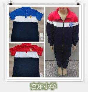 厦门市集美区杏东小学新款男女小学生校服夏装秋装冬装学校同款