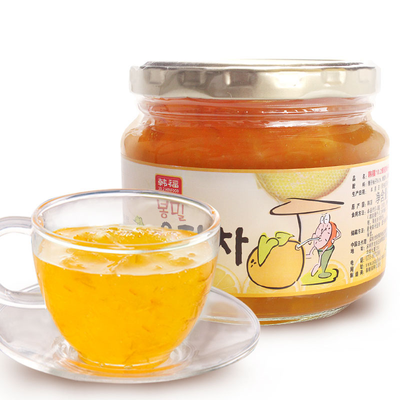 韩福蜂蜜柚子茶韩国原装进口