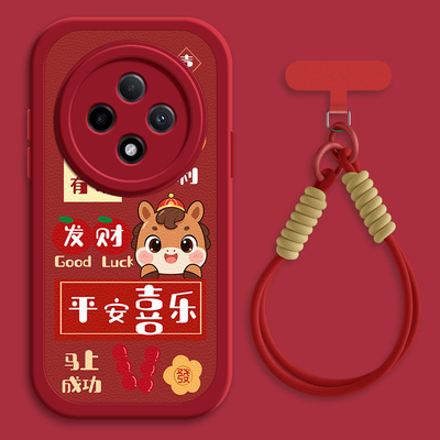 平安喜乐适用OPPOA5pro手机壳a3pro/A2/A11X小羊皮A6pro/A35/36/53/56/新款A9X/A93/A93s斜挎挂绳A95/96/97女