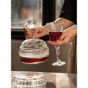 创意红酒杯醒酒器套装家用高级感醒酒壶水晶玻璃高端分酒器醒酒瓶