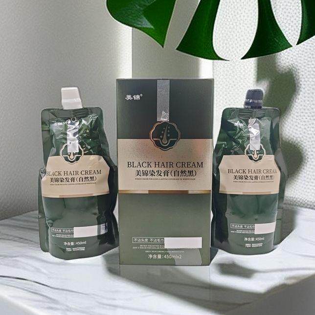 美锦古方 美锦植萃 草本黑发霜 健康盖白发自然黑油不沾头皮染色,美发护发/假发,盖白,淘宝优惠券,粉丝福利购,淘宝优惠卷
