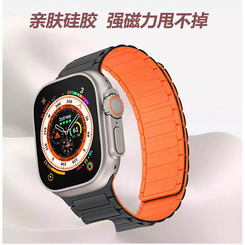 适用苹果手表S10表带iwat