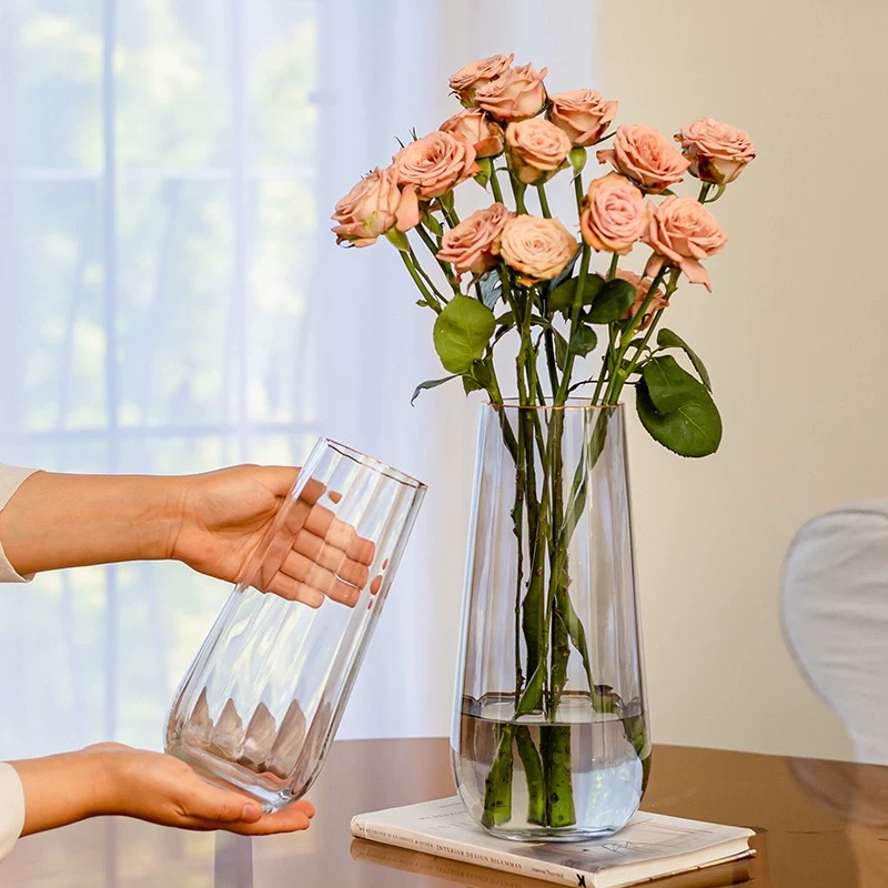 輕奢花瓶擺件客廳插花高級感擺件