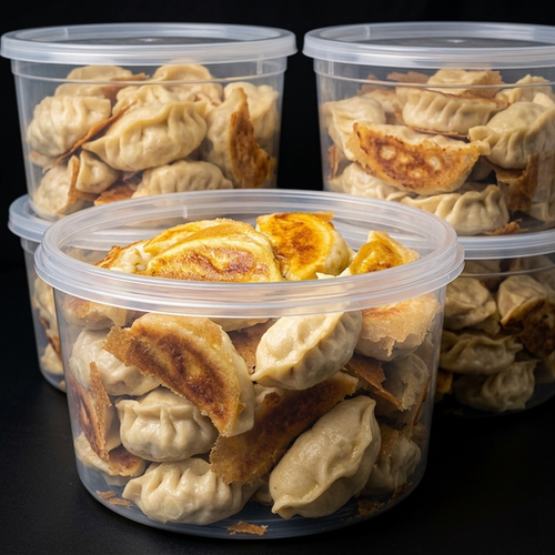 水煎包爆汁正宗儿童懒人生煎包小笼包加热肉包薄皮半成品批发手工