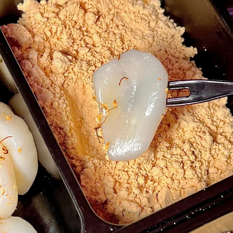 早餐营养食品粘粉麻糍早饭半成品速食食品适合在家囤的速食家庭