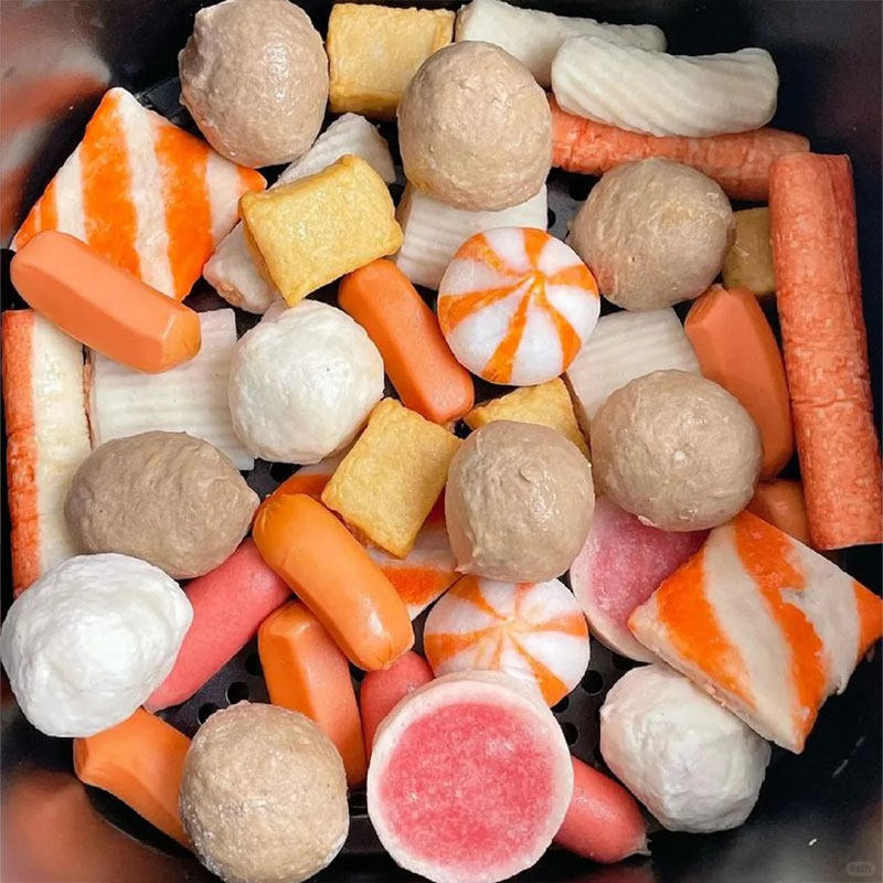 火锅丸子食材鱼豆腐多种口味组合装撒尿牛肉丸麻辣烫虾滑福袋贡丸