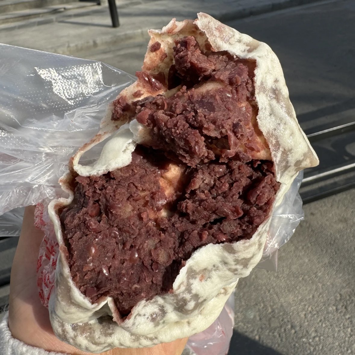 薄皮红豆包速冻早餐半成品