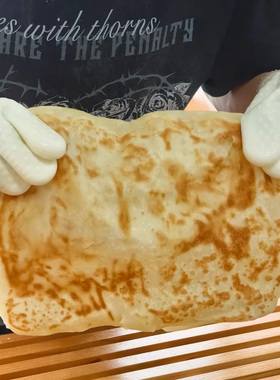 duangduang饼儿童早餐半成品0色素0添加剂加热即食千层大油饼面食