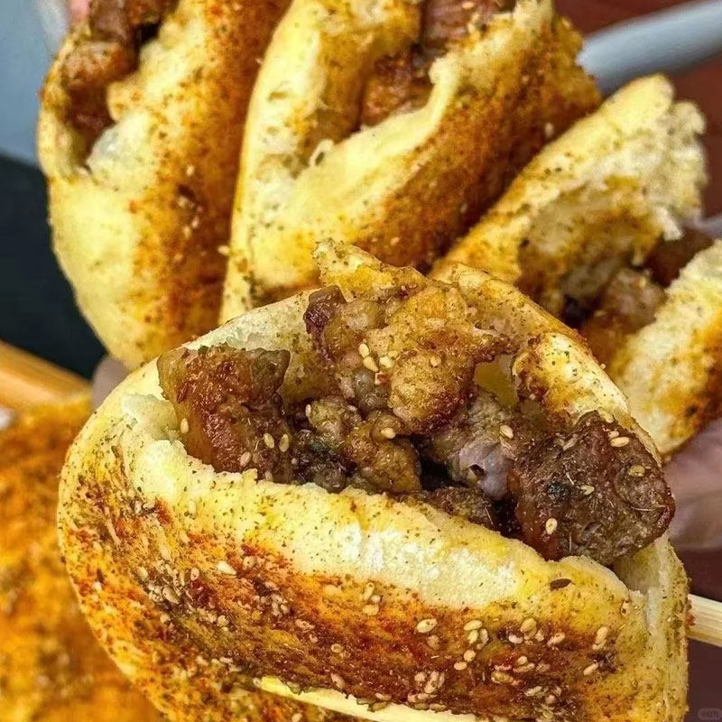 小饼东北夹馍特色孜然烤饼