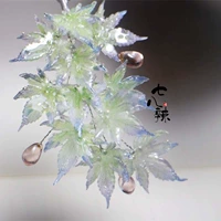 Ломтики кленового листа специальной версии толщиной 0,2 мм (вам нужно нарезать их самостоятельно)