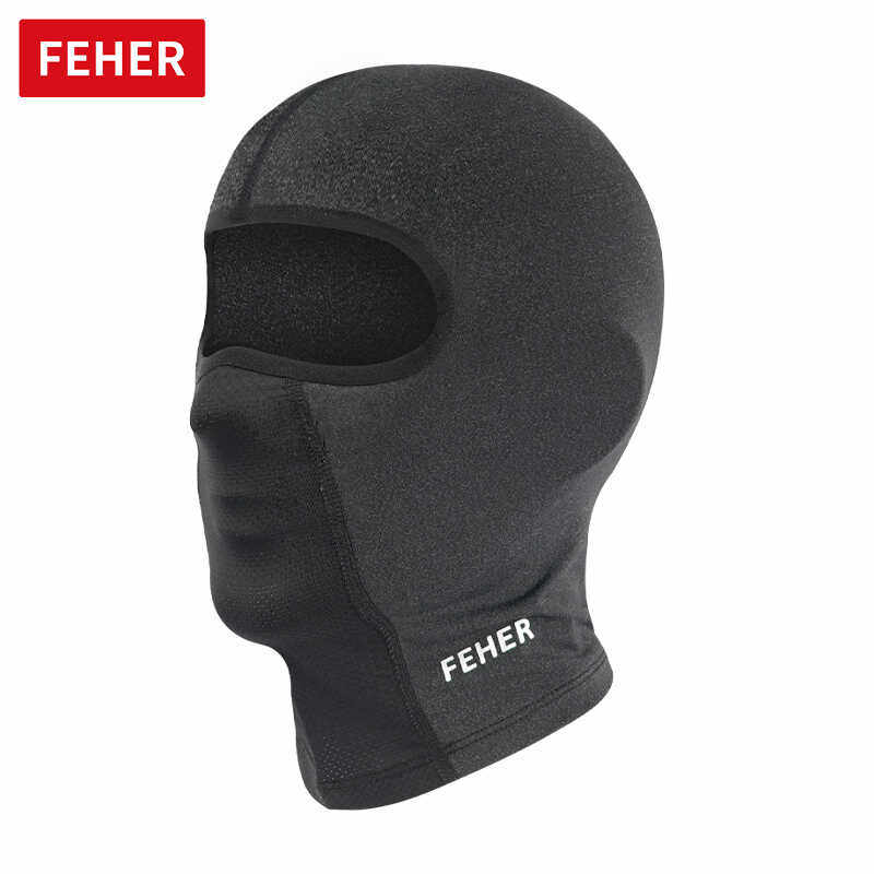 FEHER摩托车骑行服头套四季夏头罩吸汗防擦户外防寒保暖弹力面罩