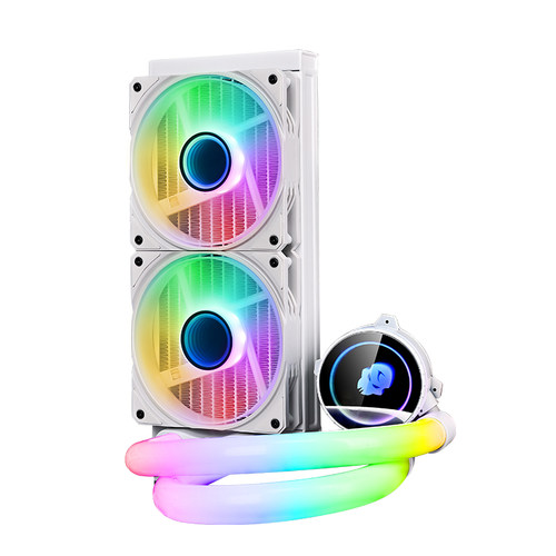玩嘉水管发光RGB240/360一体水冷