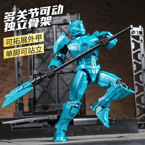 拼装积木关节可动第四代dummy13