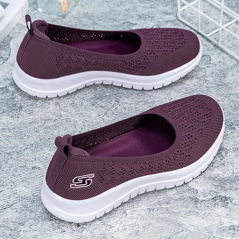 老人鞋女夏季透气2025新款妈妈鞋