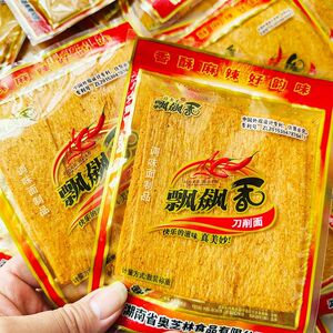 许多才鄉飘飘刀削面辣条休闲豆皮麻辣片儿时怀旧零食面筋辣皮面片