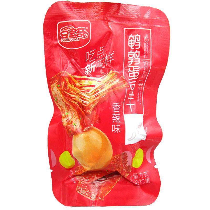 豆多奇鹌鹑蛋豆干鹌鹑蛋卤蛋手撕素肉小包装网红办办公室零食