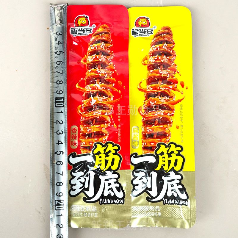 香当豆一筋到底风味豆制品豆干辣条零食小包装解馋豆皮面筋小吃