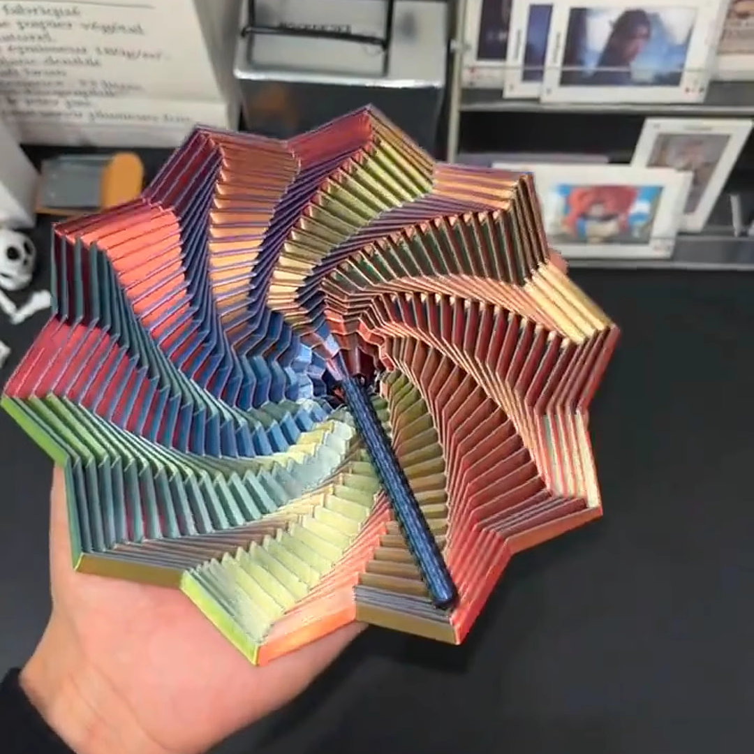 3d打印手柄指尖立体儿童解压玩具