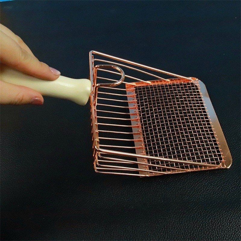 不锈钢猫砂铲子猫细砂铲